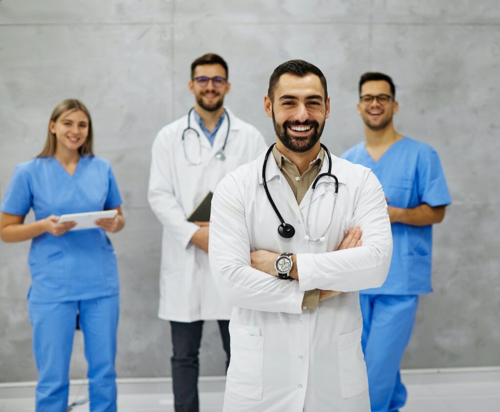 doctor hospital team medical nurse health medicine teamwork professional healthcare clinic group